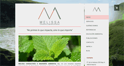 Desktop Screenshot of melissaconsultoria.com